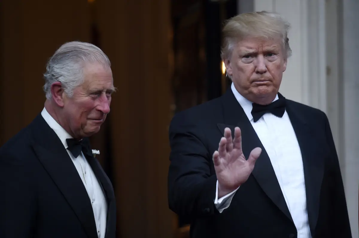 Príncipe Carlos y Donald Trump