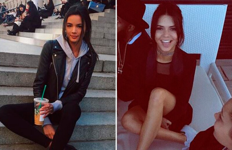 La novia de Scott Disick dio de qué hablar por su gran parecido con Kendall Jenner.