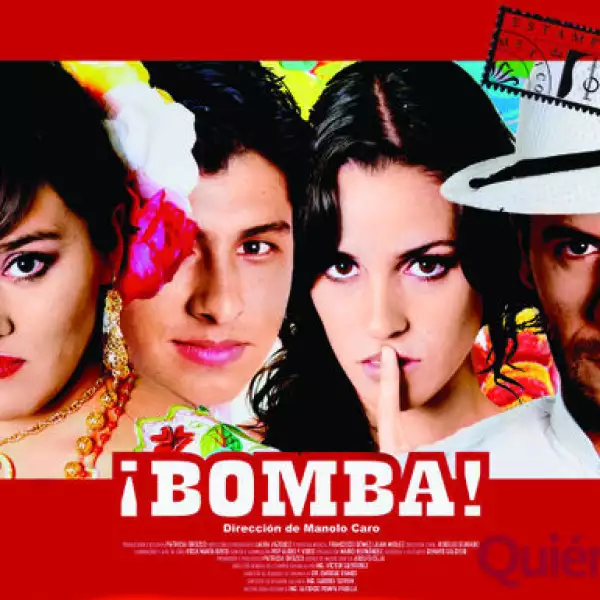 Cartel de la obra de teatro Bomba