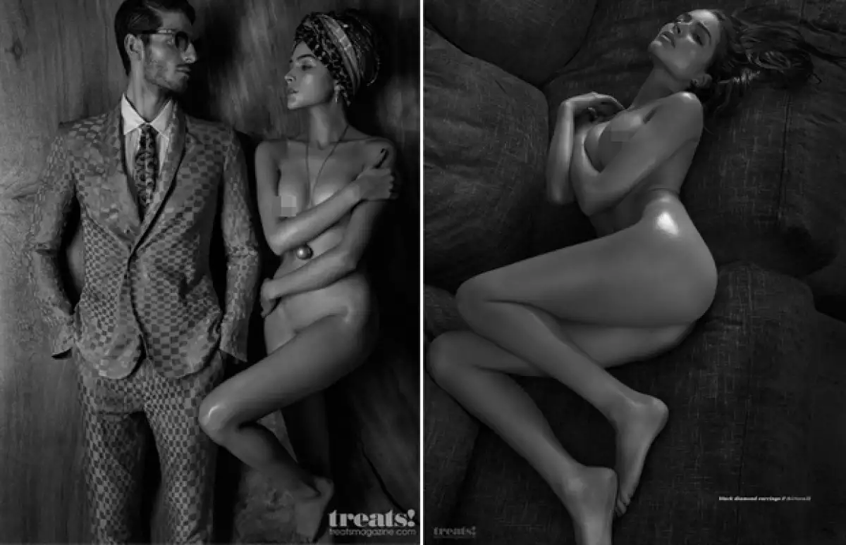 La modelo de 23 años no dejó absolutamente nada a la imaginación, luciendo más hot que nunca para una publicación.