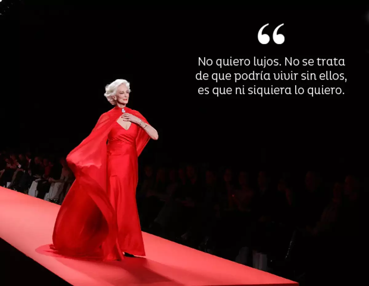 Los años no pasan por ella. Aquí hace 10 años.