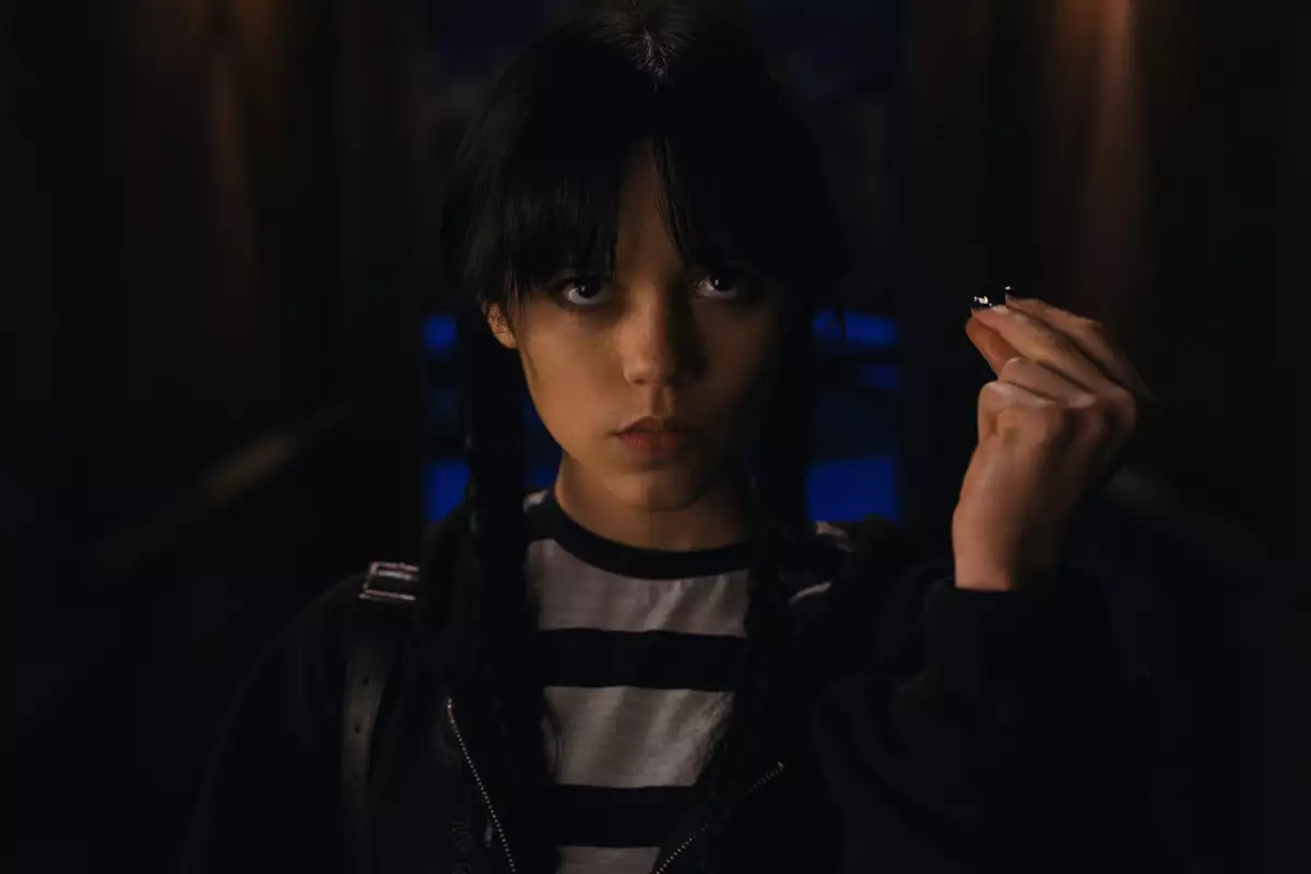 Merlina Jenna Ortega actriz de origen mexicano y puertorriqueño
