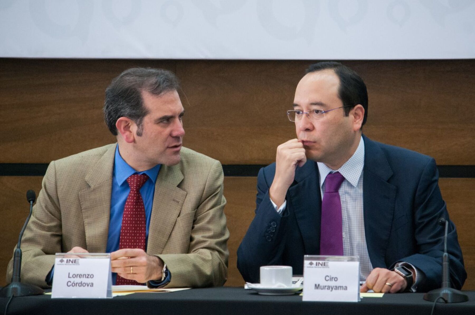 Lorenzo Córdova y Ciro Murayama