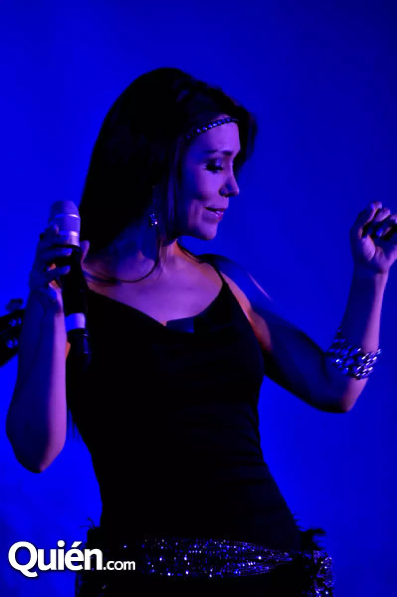 Alejandra Garza en concierto