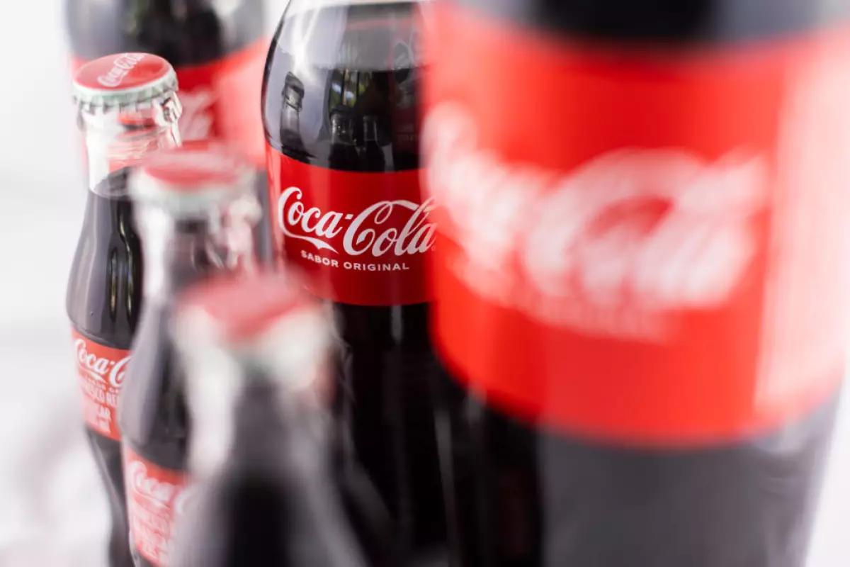 botellas de coca cola