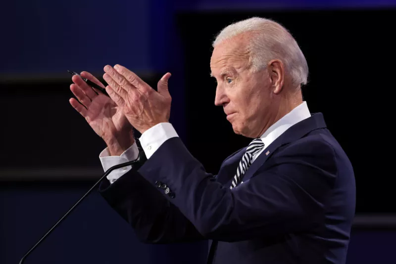 Donald Trump And Joe Biden Participate In First Presidential Debate