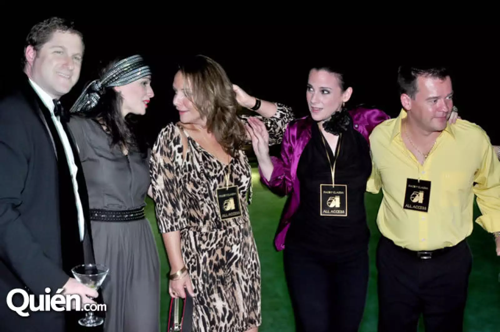 Alejandro Schwarz, Bárbara Oward, Janine Hadjopulos, Celina Garza y Pepe Medellín