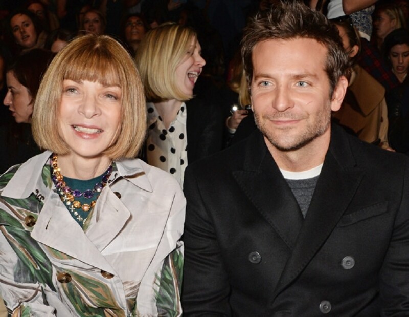Anna Wintour y Bradley Cooper estuvieron en la primera fila.