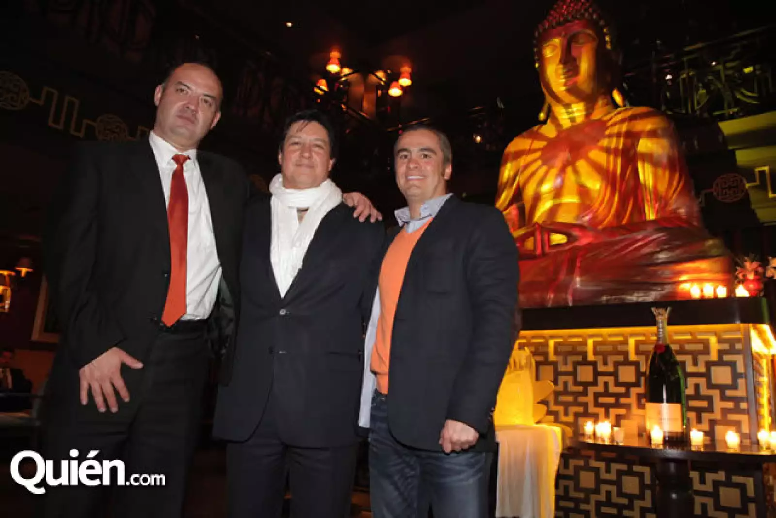 Eduardo Ramos, Carlos Monzón y Joaquín Marín