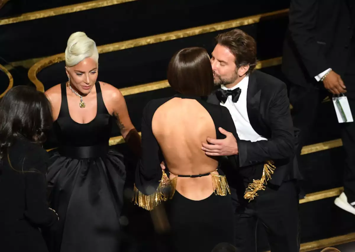  Lady Gaga, Irina Shayk y Bradley Cooper