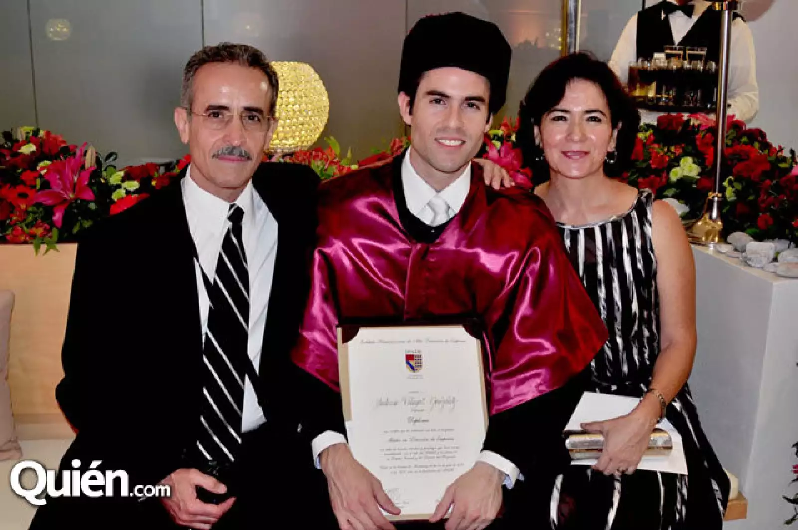 Rafael Villegas, Antonio Villegas y Catalina González