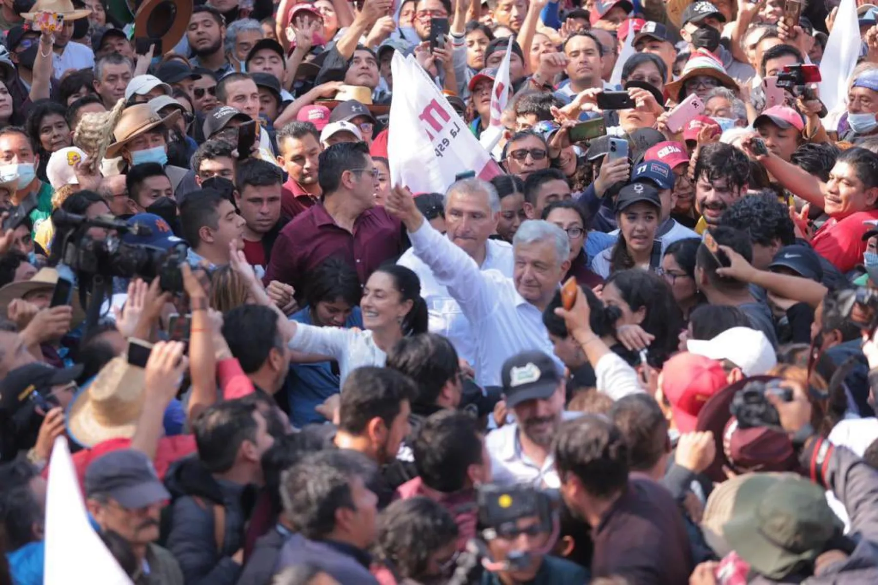 Sheinbaum en marcha