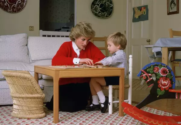 Lady Di y el príncipe William