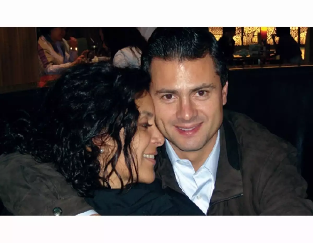 Rebecca Solano y Enrique Peña Nieto