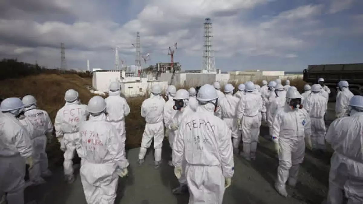 planta dañada de fukushima