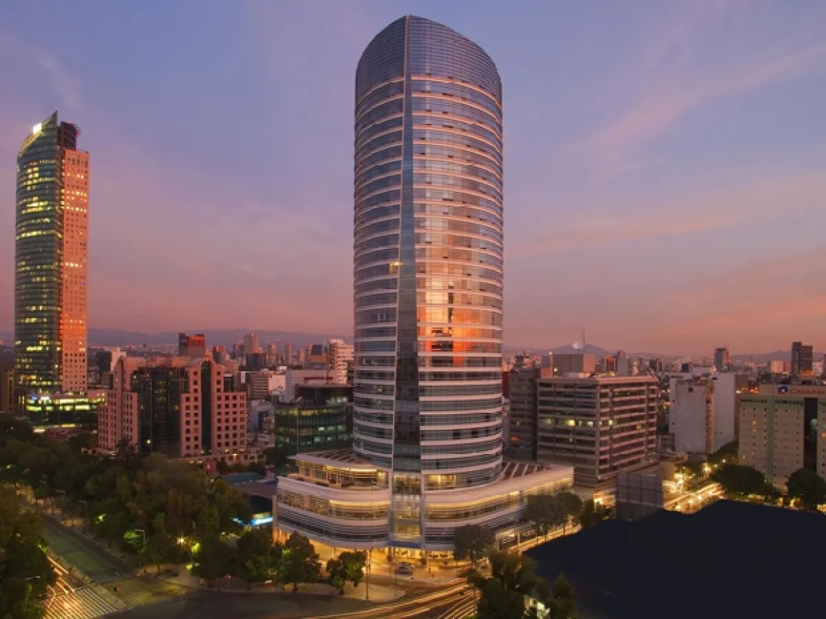 El hotel St. Regis Mexico City es de los más lujosos del país.