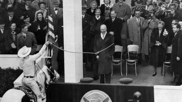 Eisenhower y Montie Montana