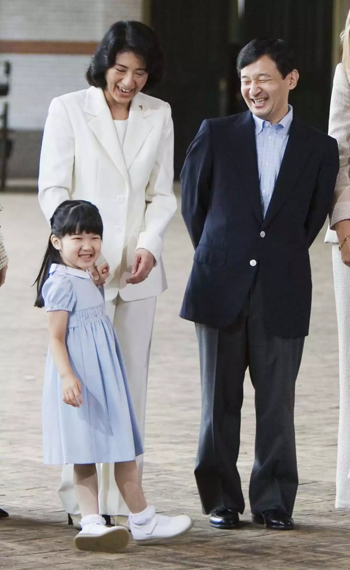 Masako de Japón, Naruhito de Japón y la princesa Aiko