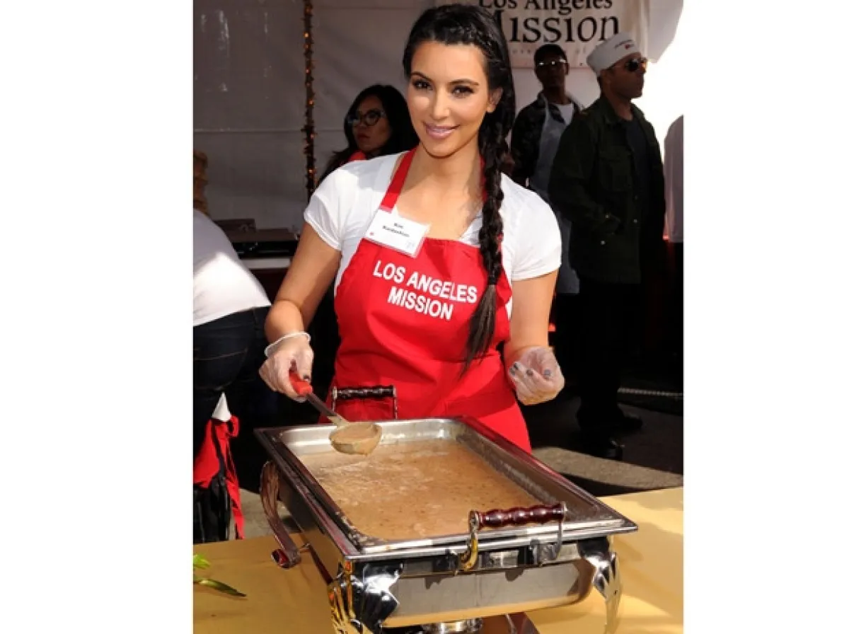 Kim Kardashian ahora hace labores altruistas.