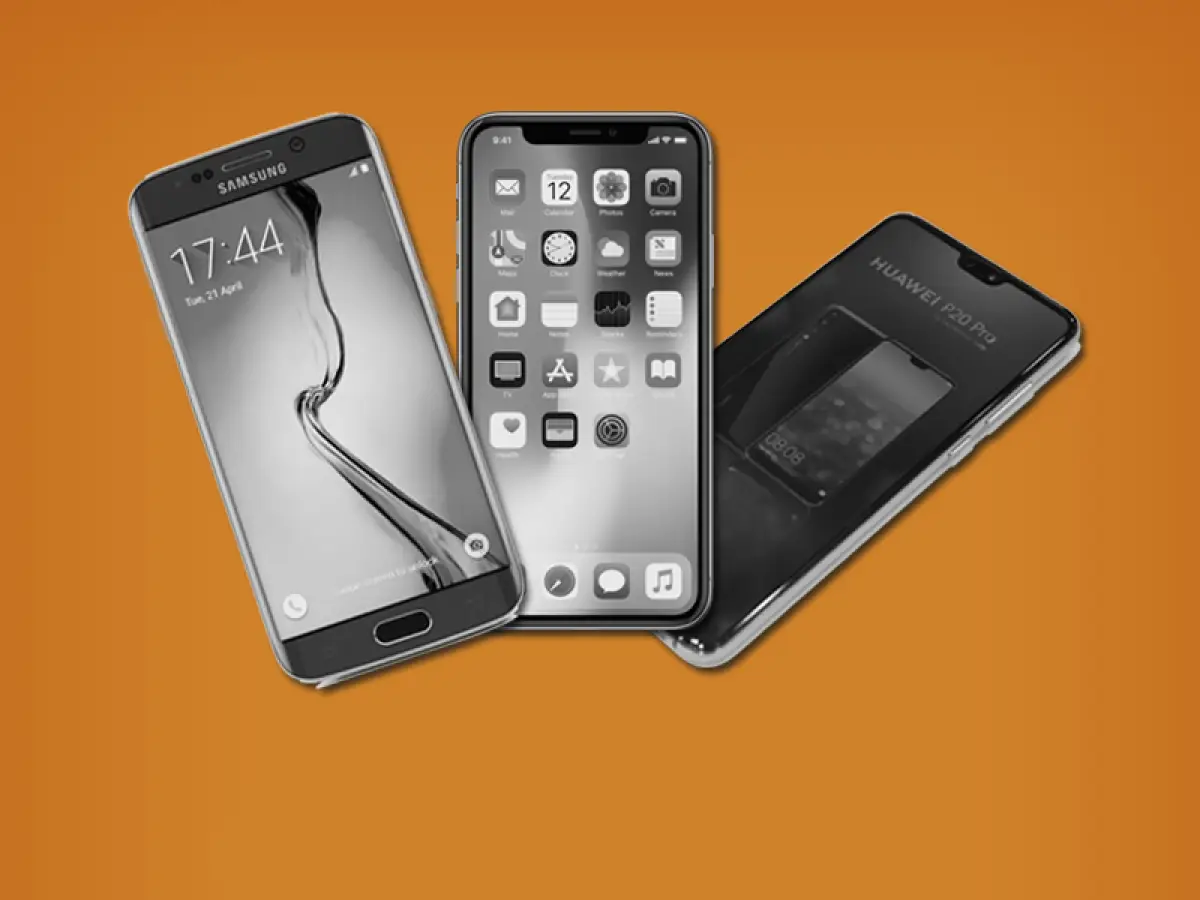 Huawei iPhone Samsung smartphones