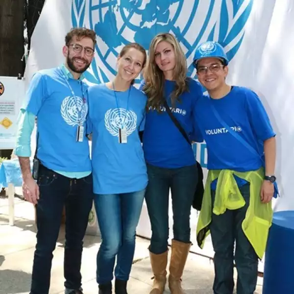 Óscar Becerra, Dorothee Georg, Daffne Fajardo y Asael Aguirre