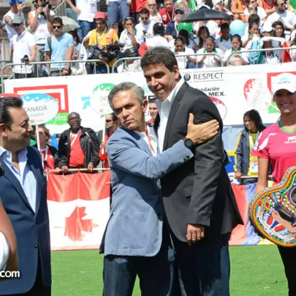 Miguel Ángel Mancera y Arturo Elías Ayub