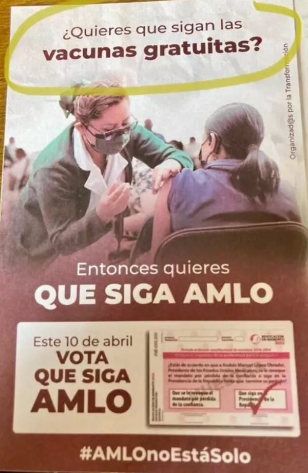 El PAN denunciará condicionamiento de programas a participar en la revocación