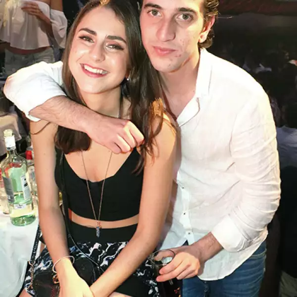 Josefa Hughes y Sebastián Miguelon