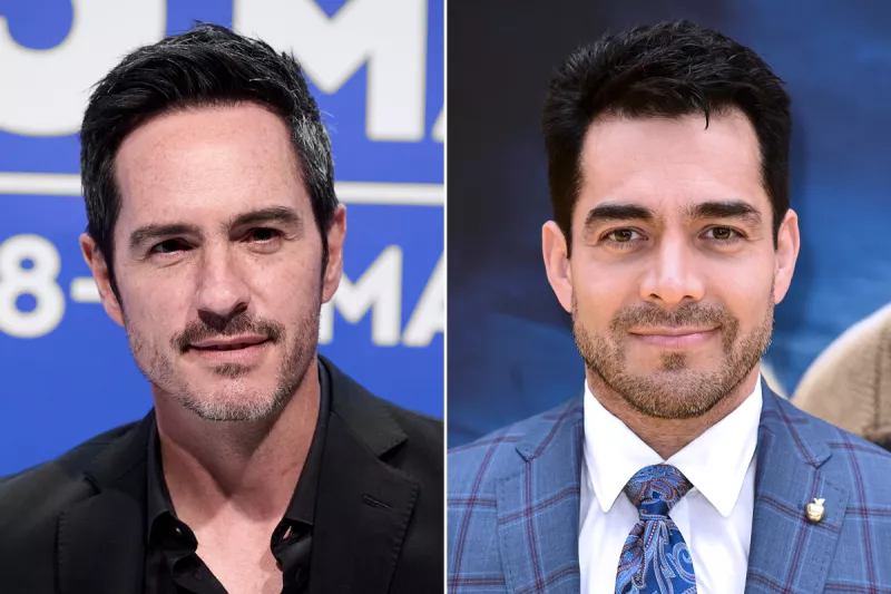 Mauricio Ochmann y Omar Chaparro en la película ¿Y cómo es él?