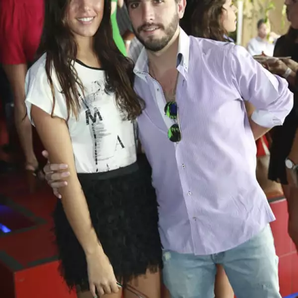 Sofía Olson y Gonzalo Leaño