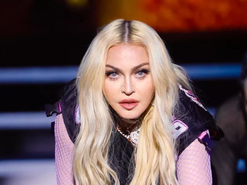 Madonna performing at an NFT promo concert, New York, USA - 24 Jun 2022