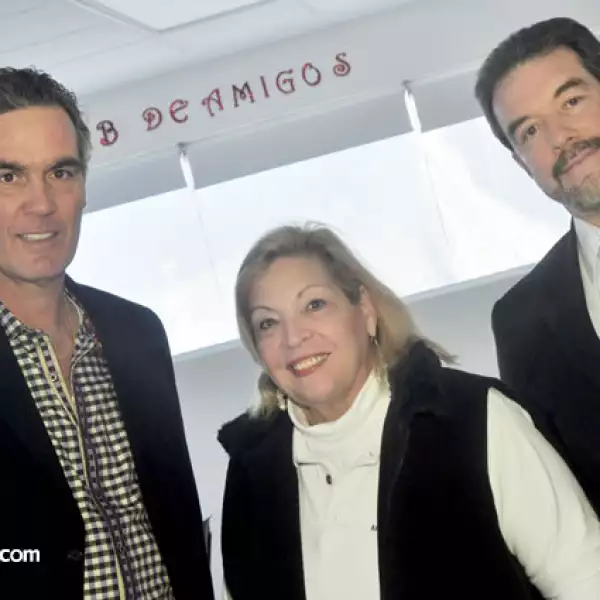 Roberto Dillon, Norma Villarreal y Amador Macías
