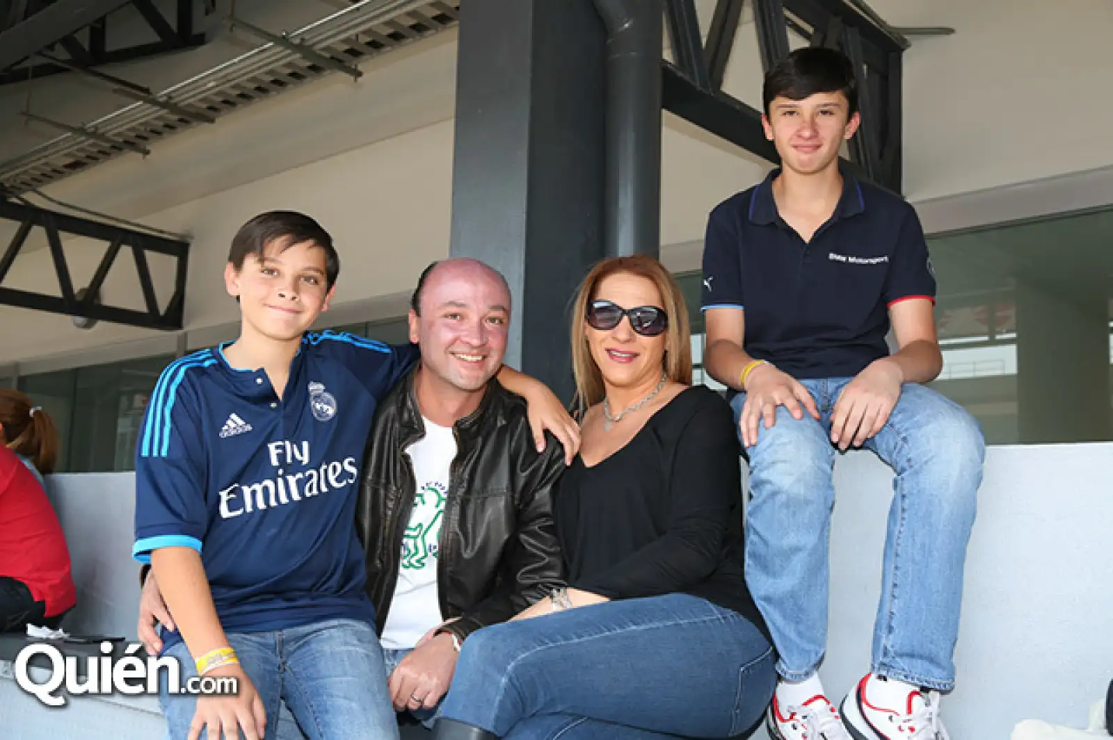Alejandro, Bárbara y Patricio Tornel