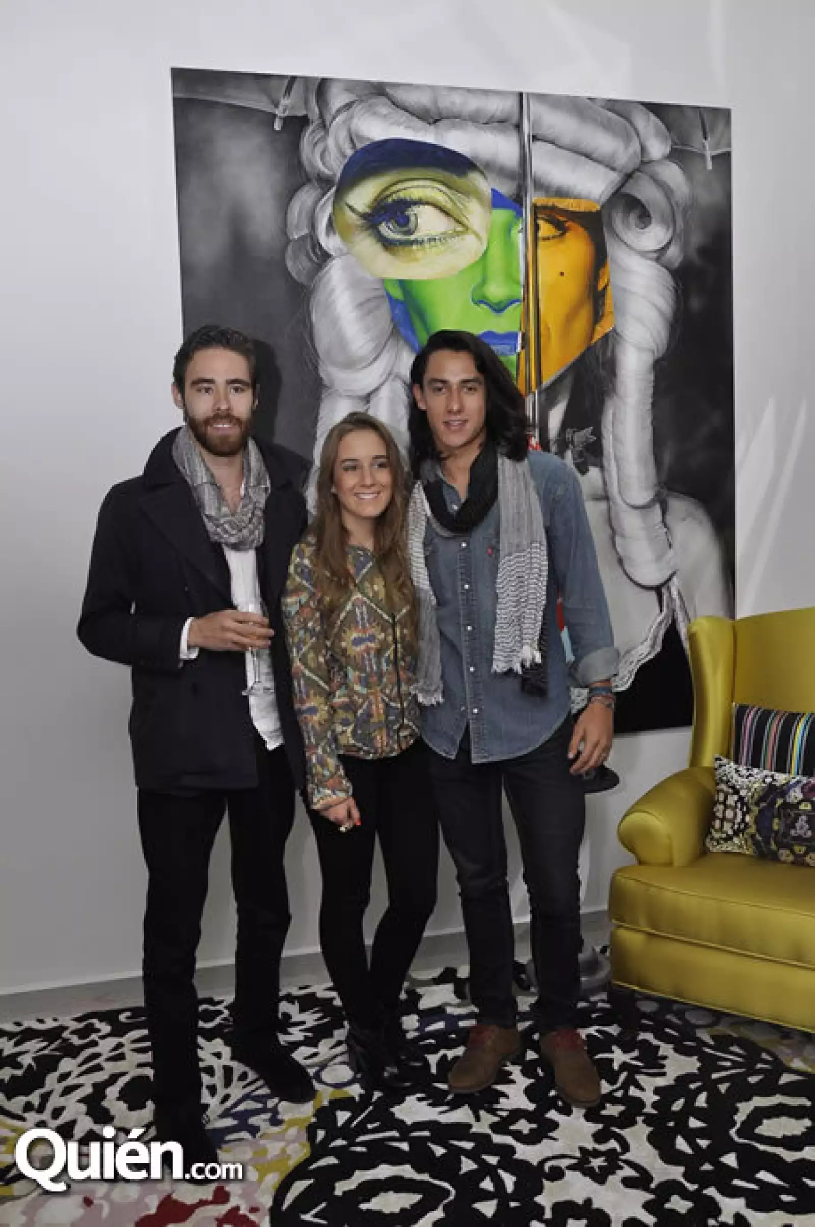 Juan Carlos Quintero,Paulina Pouman y Nicolás Sáenz