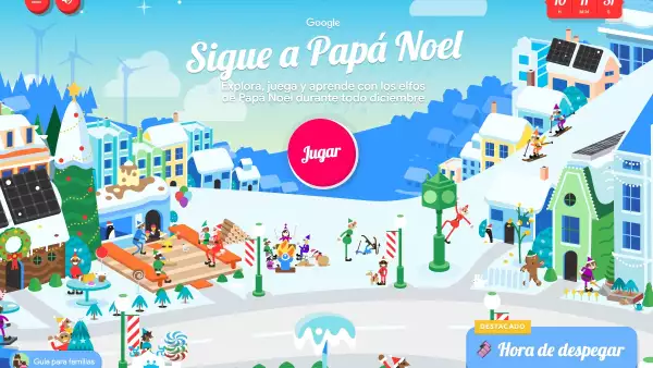¿Dónde viene Santa Claus? Google Tracker te dice el recorrido en vivo