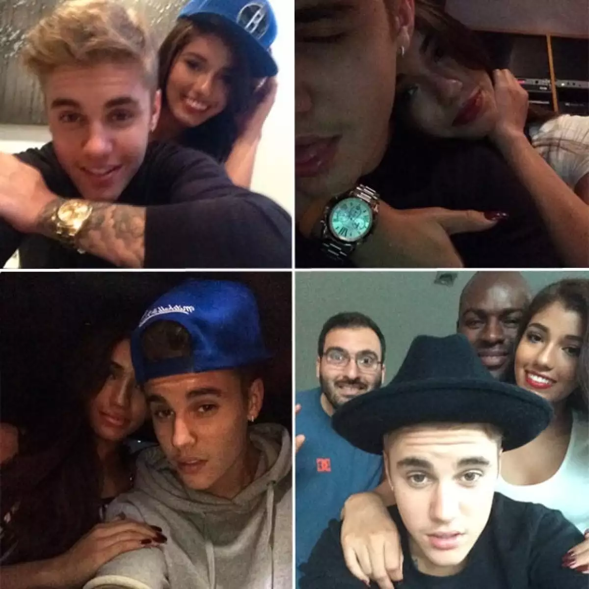 El cantante ha compartido imágenes al lado de la sensual modelo latina Yovanna Ventura, despertando los celos de miles de Beliebers, luego de que se suponía había regresado con Selena Gomez.