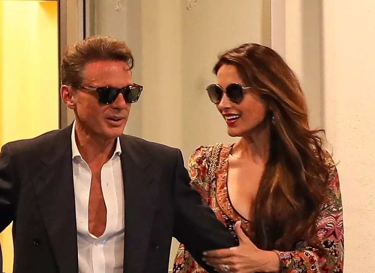 Luis Miguel y Paloma Cuevas en Rodeo Drive