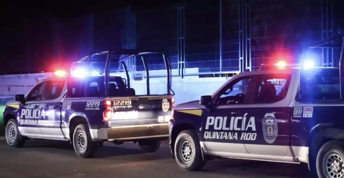 Foto: Facebook de la policía de Quintana Roo