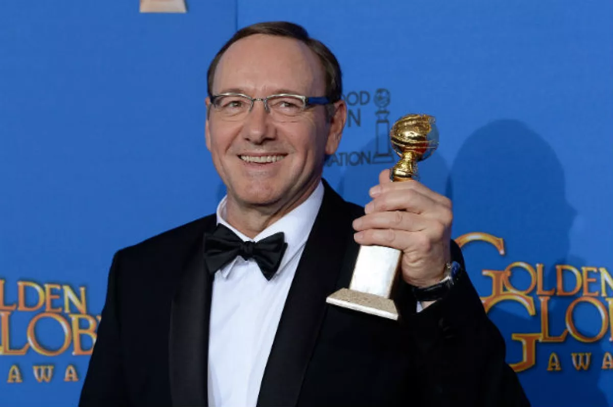 Kevin Spacey, ganador por la serie House of Cards de Netflix.