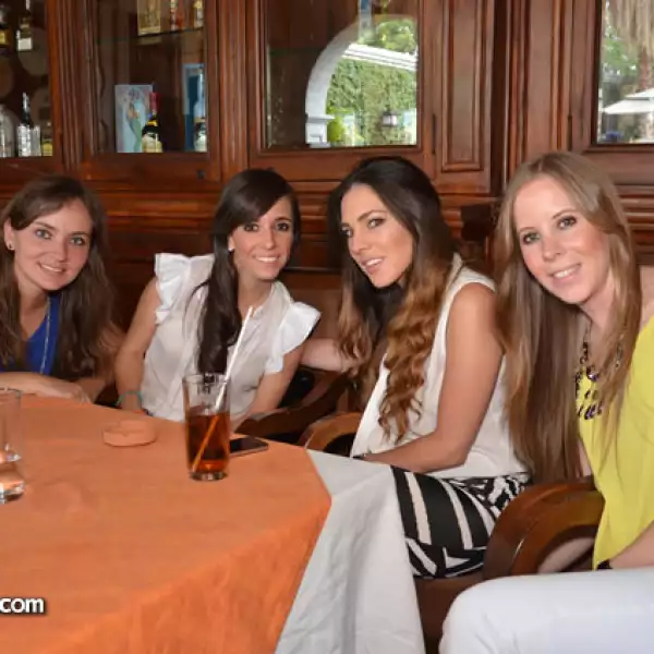 Ceci Sánchez, Regina Ramírez, Laura Maza y Marifer Topete