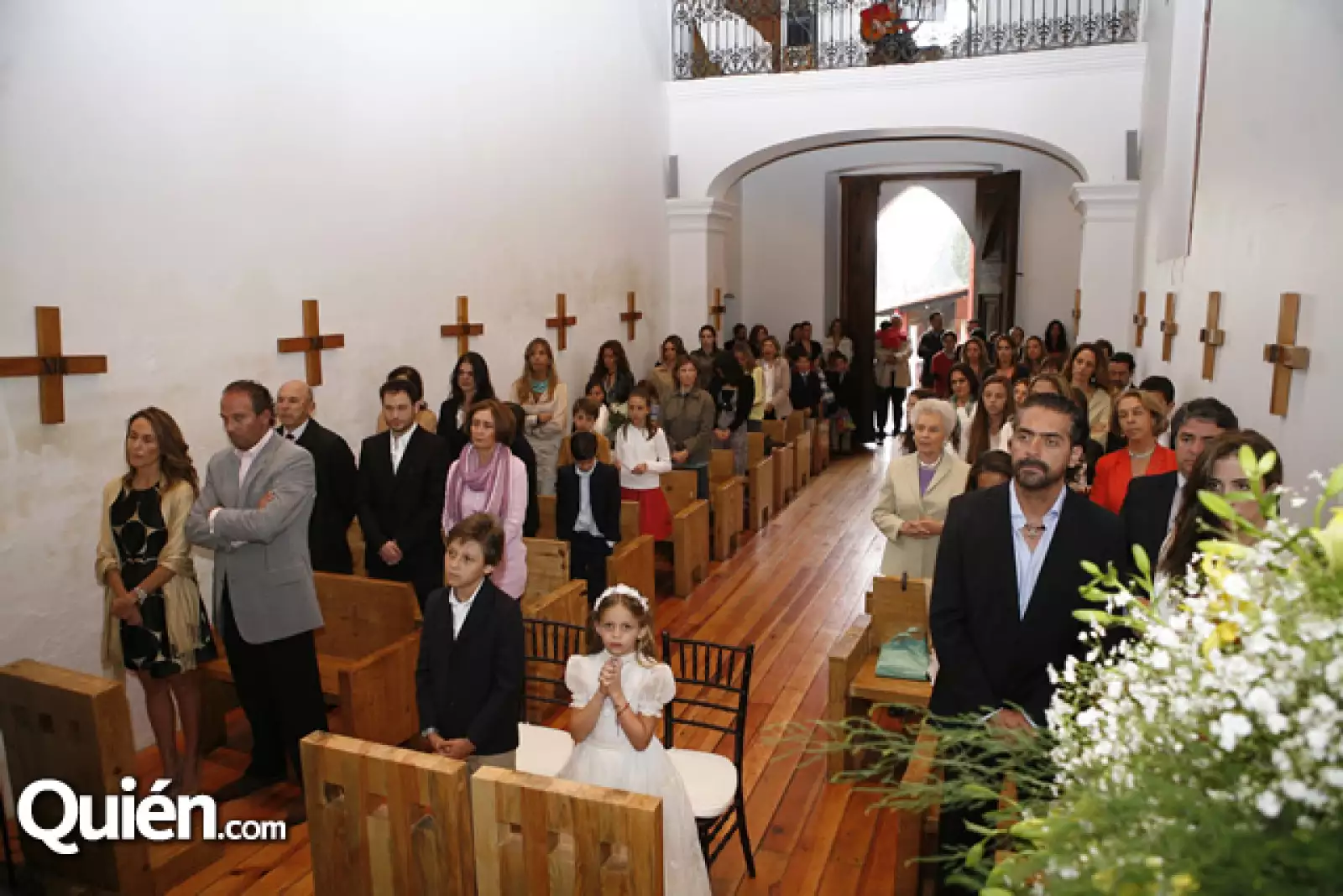 Primera comunión de Rodrigo y Luisa Ortiz de Montellano