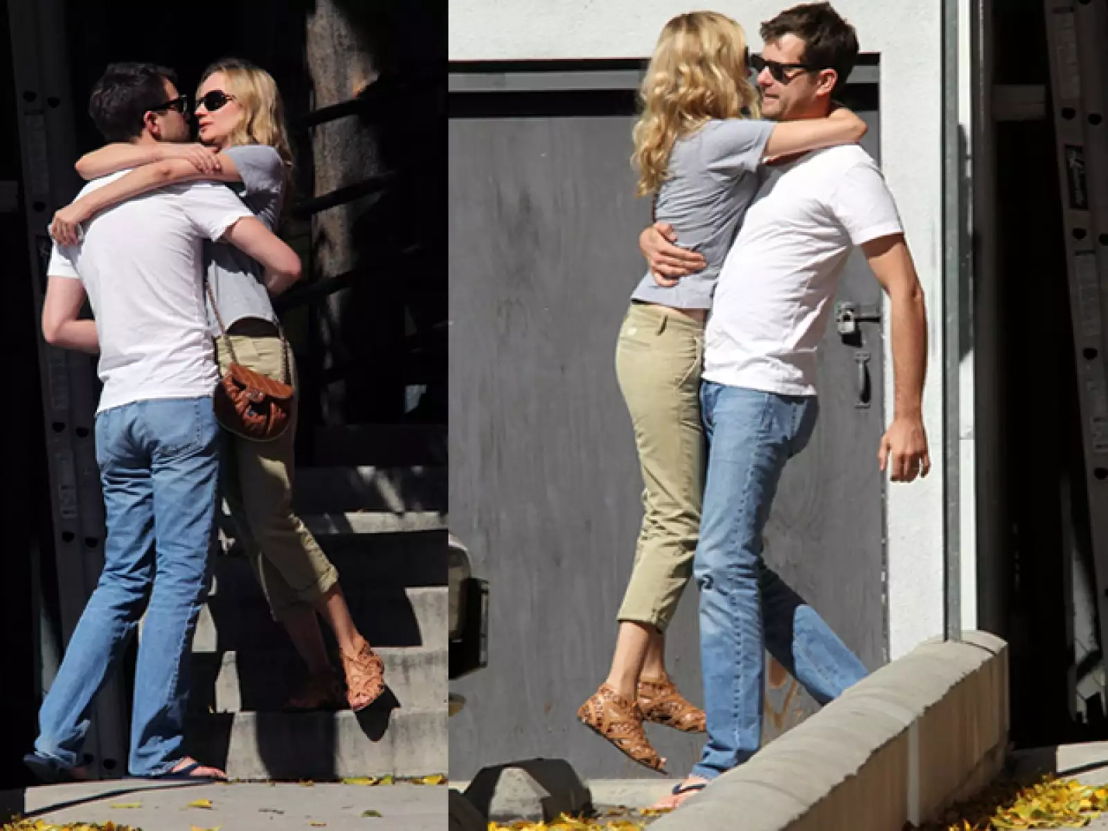 Joshua Jackson y Diane Kruger pasaron el Día de San Valentín muy acaramelados.