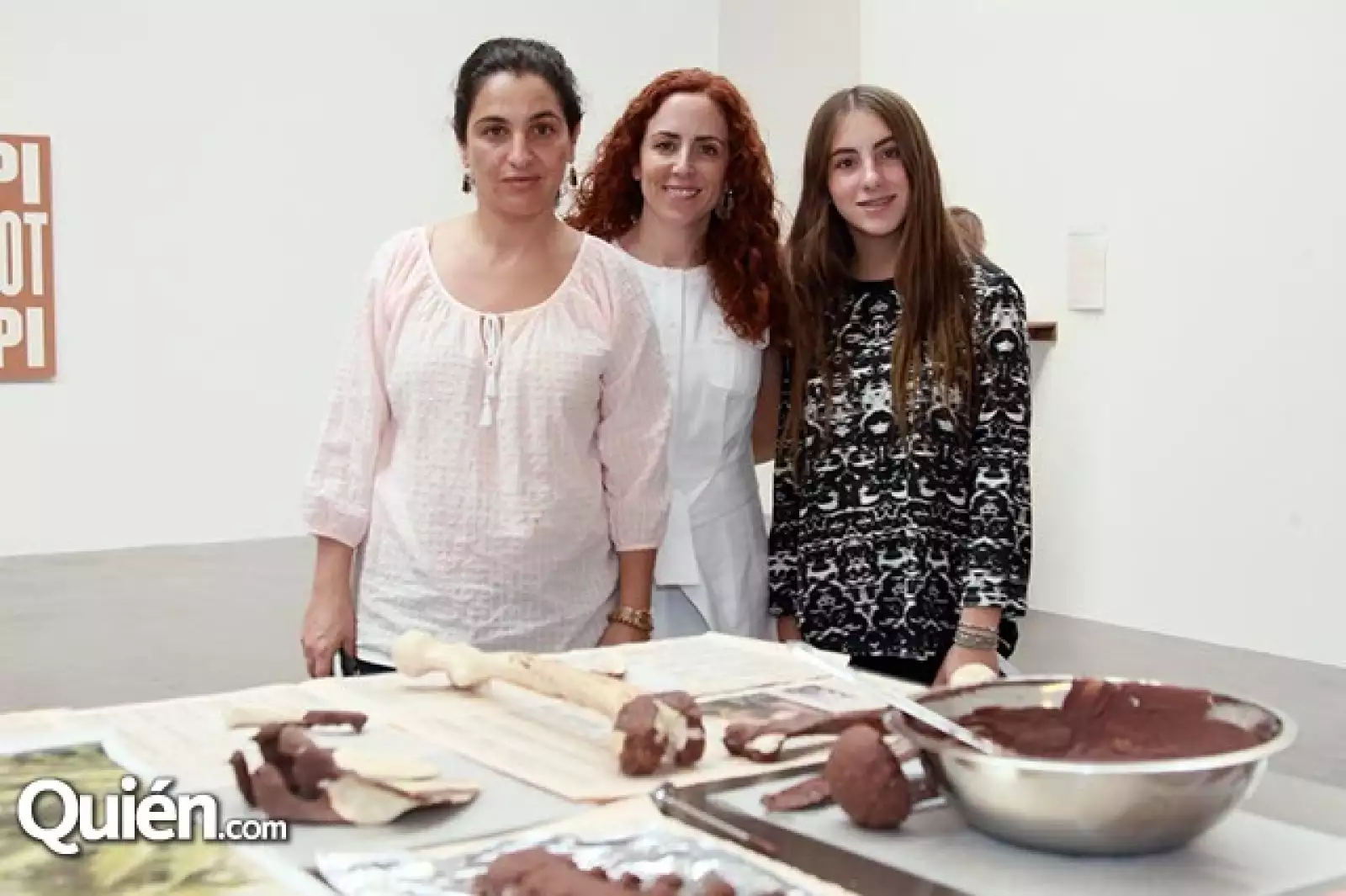 Soumaya Slim,Viviana Kuri y Sumi Romero de Terreros