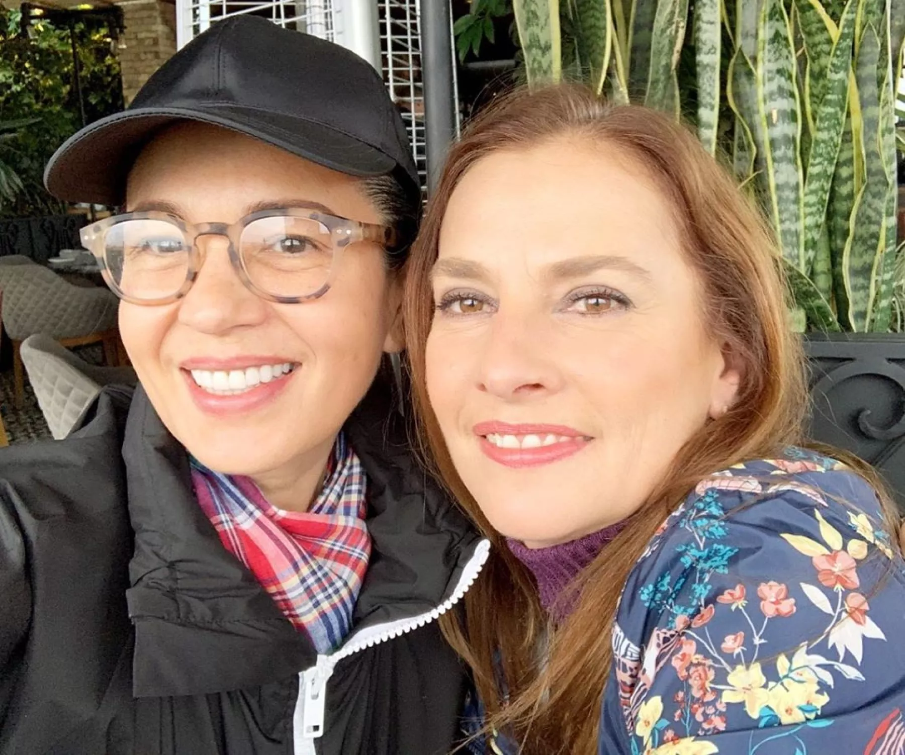 Yolanda Andrade y Beatriz Gutiérrez.