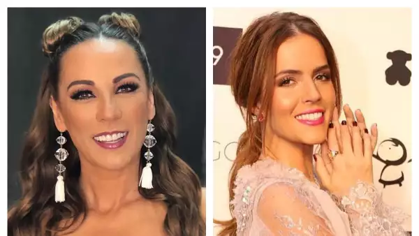 Consuelo Duval y Claudia Álvarez