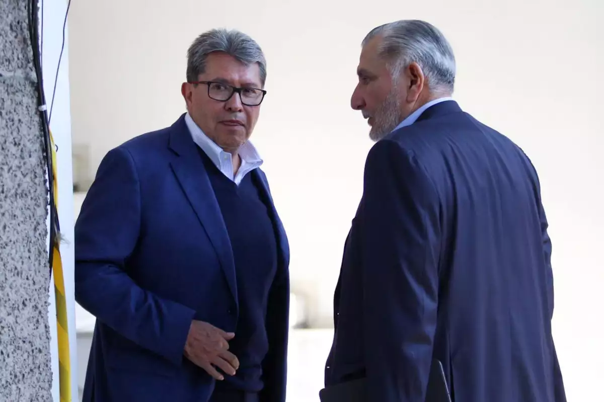 Ricardo Monreal y Adan Augusto