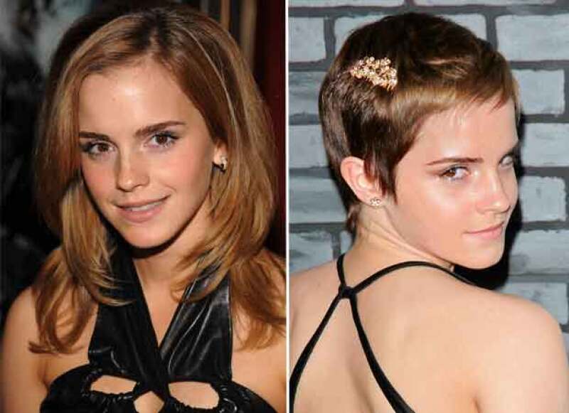 Emma Watson encontró liberador este cambio en su look.