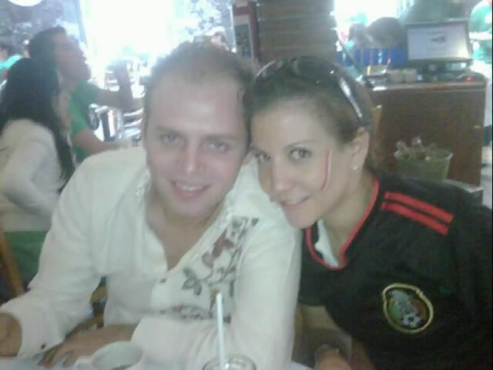 Carlos Ramos y Tania Becerril