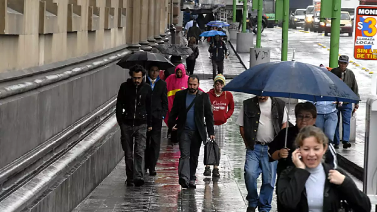 Las lluvias volvieron a caer en el centro del país