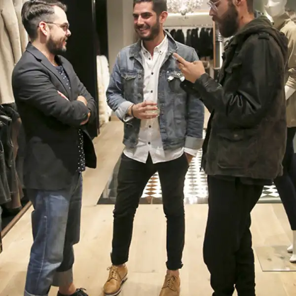 Omar Ochoa, Diego Salazar y Juan Carlos Quintero